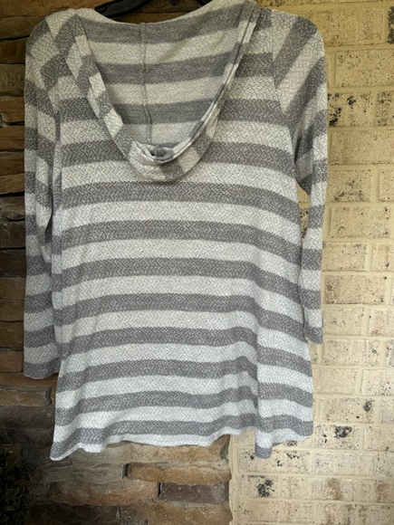 t/o sweaters- grey on grey light cardigan-size small - Picture 6 of 8